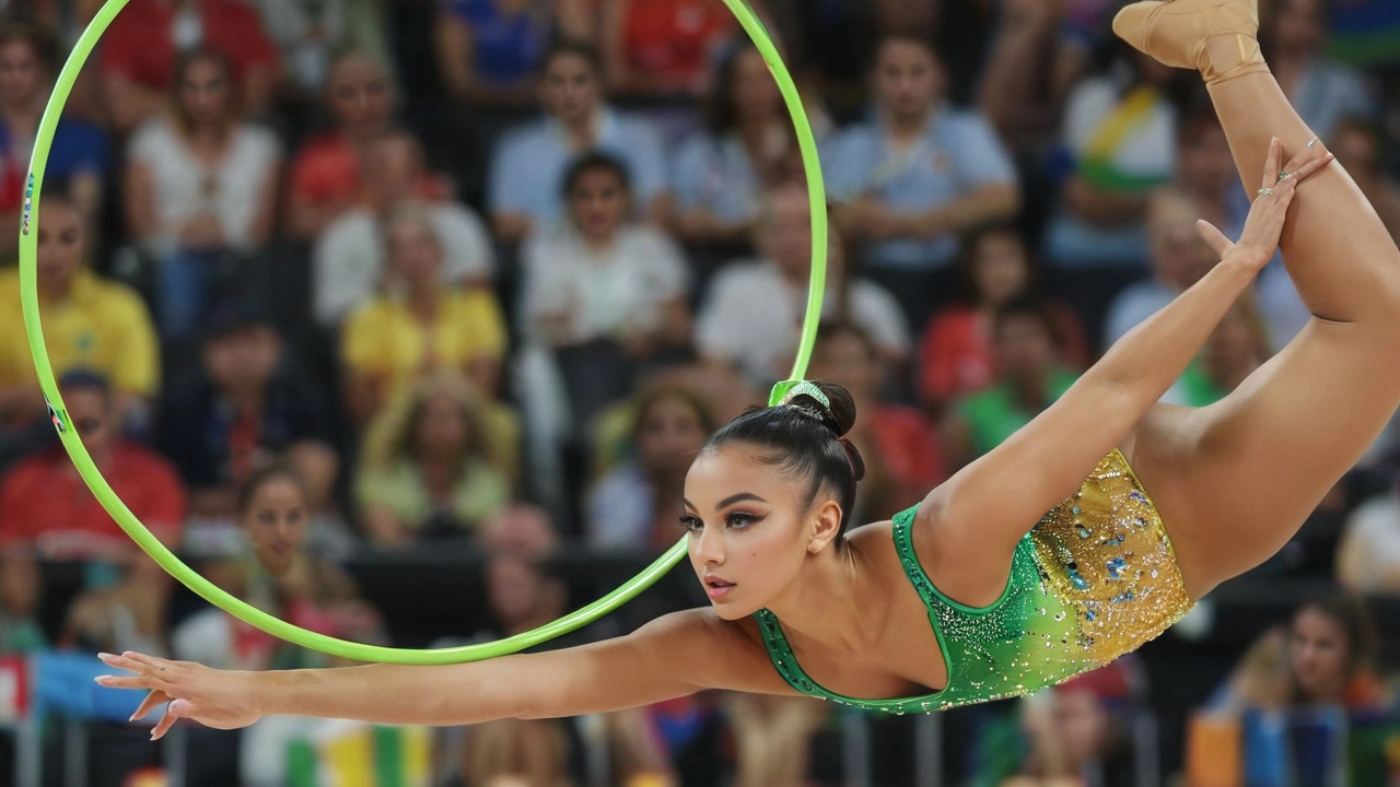 Babi Domingos Conquista Ouro Histórico para o Brasil nas Olimpíadas de 2024 na Ginástica Rítmica