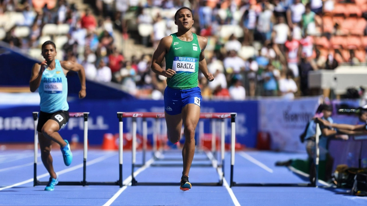 Piu: Atleta Promissor Termina em Terceiro nos 400m com Barreiras, Enfrenta Dúvidas para a Final